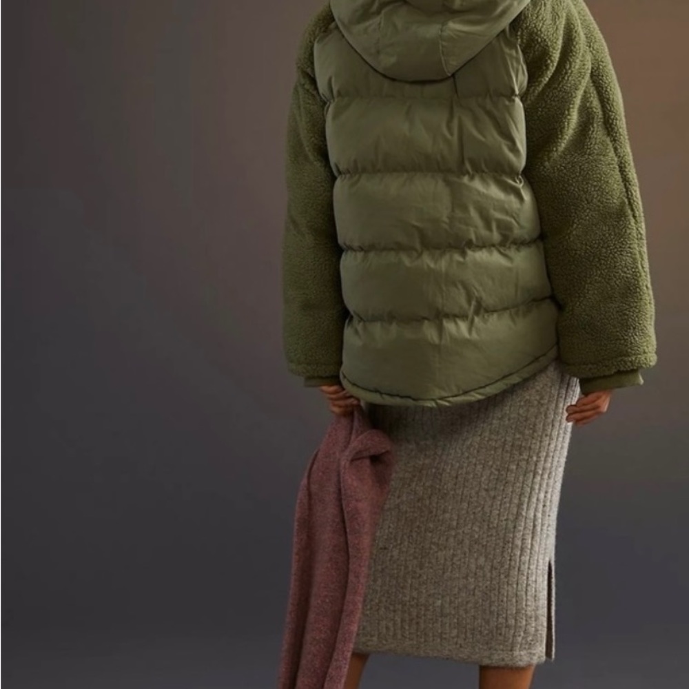 Anthropologie Pilcro Swing Puffer Jacket - Picture 5 of 7